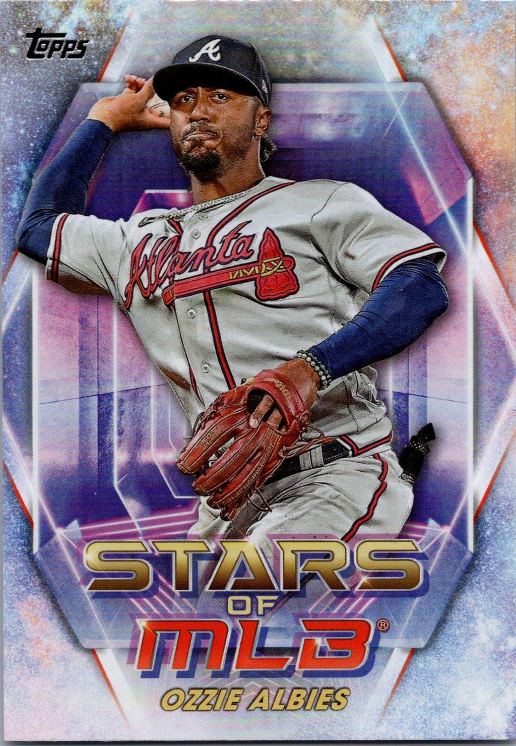2023 Topps #SMLBC-29 Ozzie Albies Stars of MLB Chrome