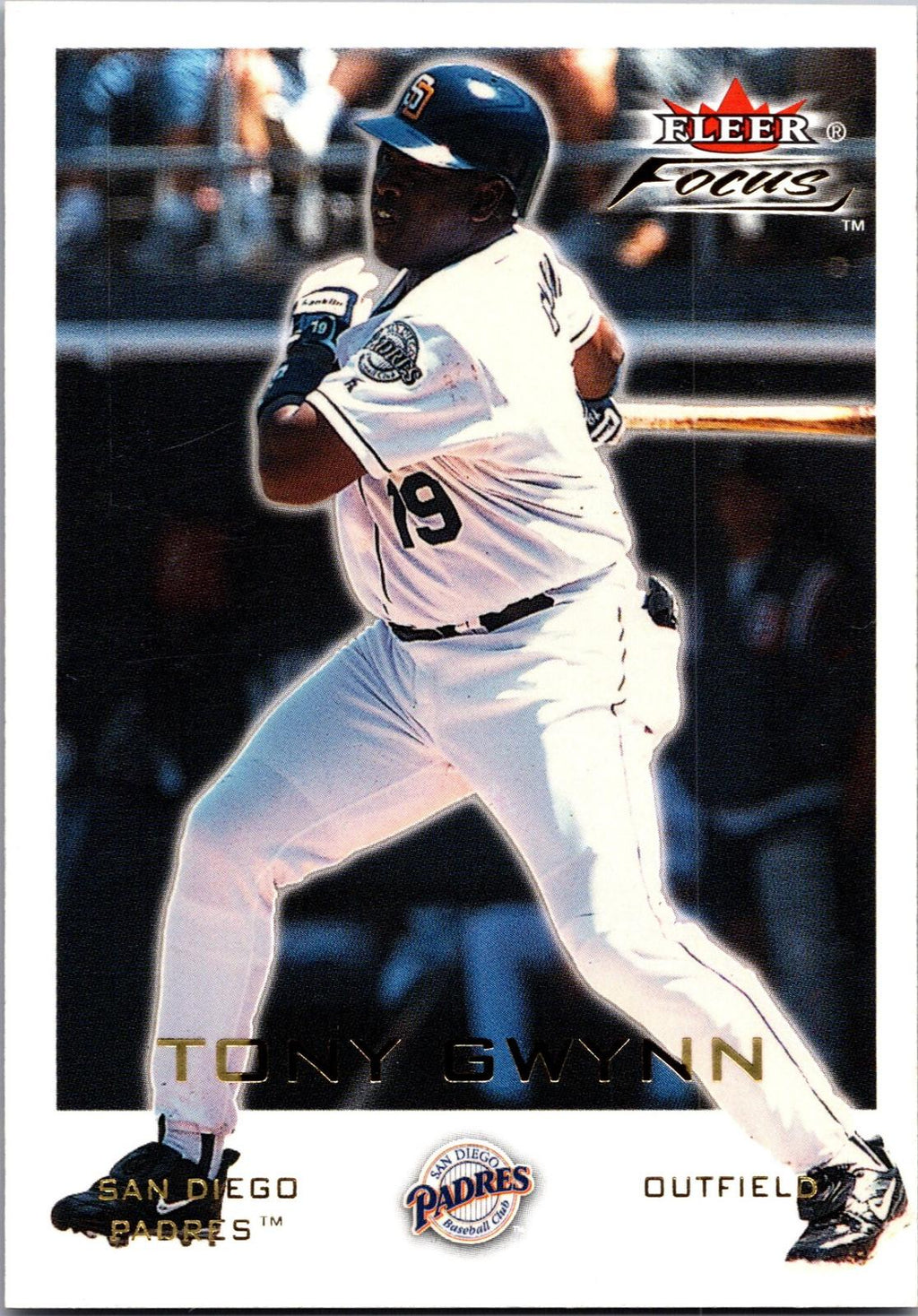 2001 Fleer Focus #102 Tony Gwynn