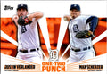 2023 Topps #12P-17 Justin Verlander / Max Scherzer One-Two Punch