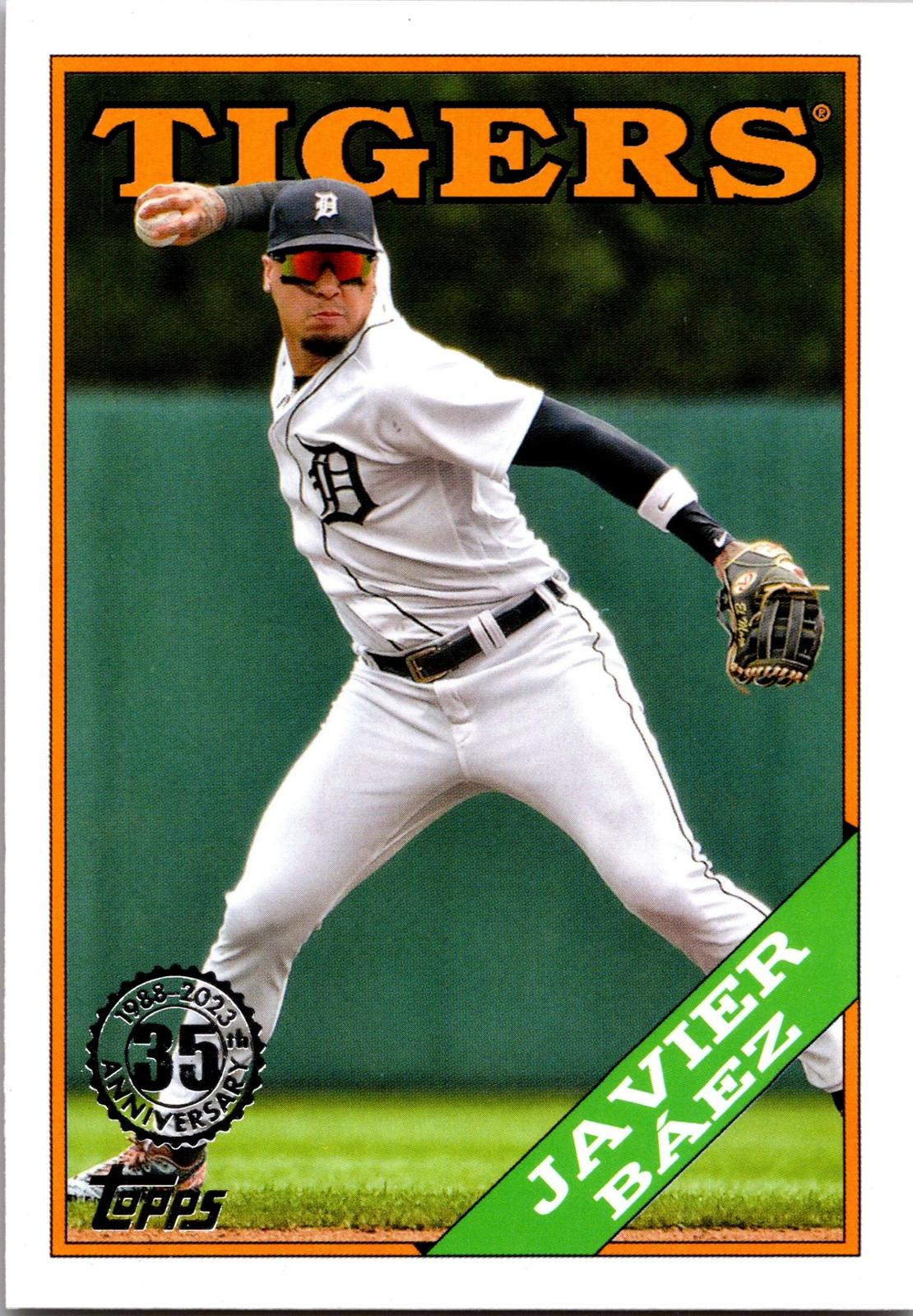 2023 Topps #T88-71 Javier Baez 1988 Topps Baseball 35th Anniversary (Series One)