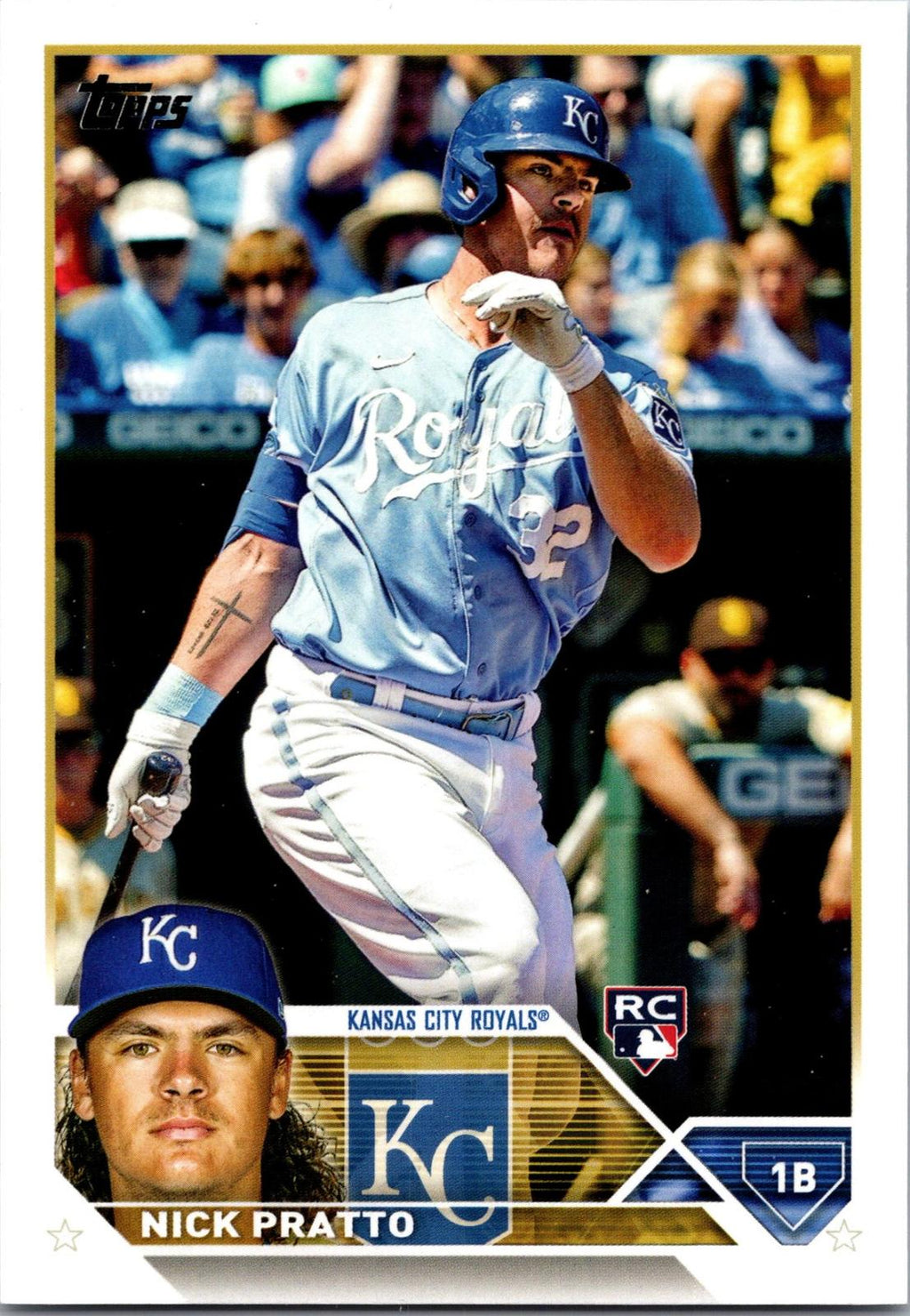 2023 Topps #182 Nick Pratto