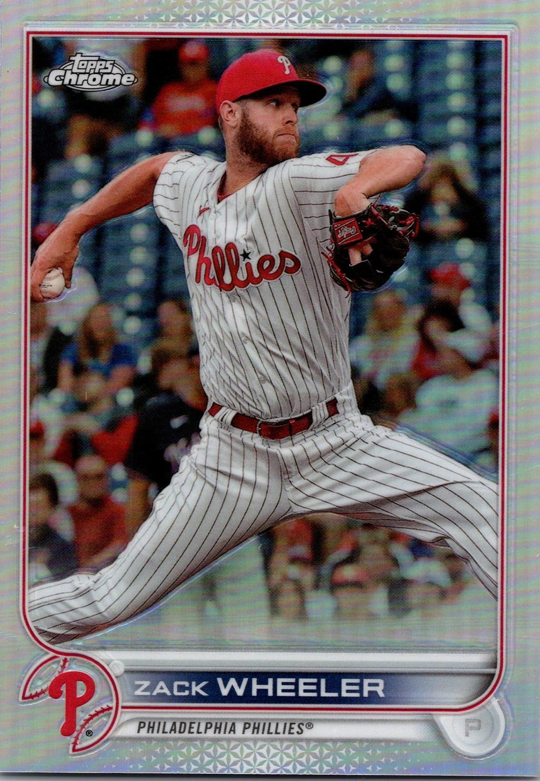 2022 Topps Chrome #207 Zack Wheeler