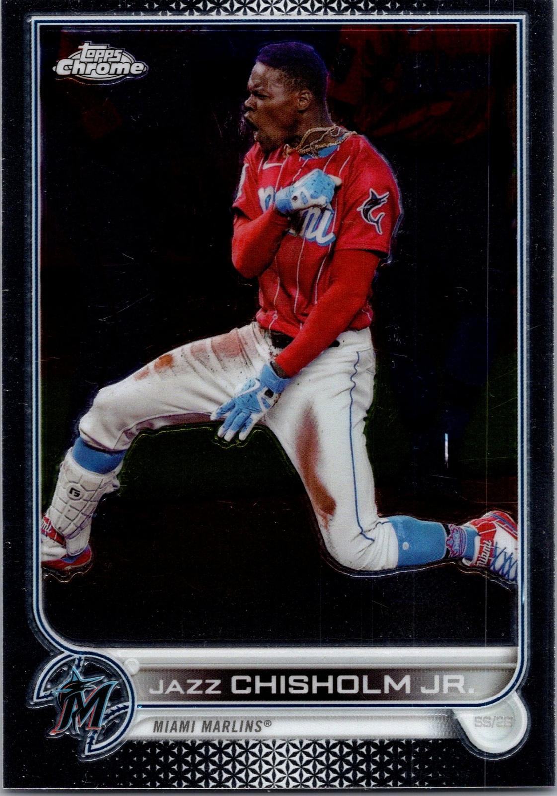 2022 Topps Chrome #91 Jazz Chisholm Jr.