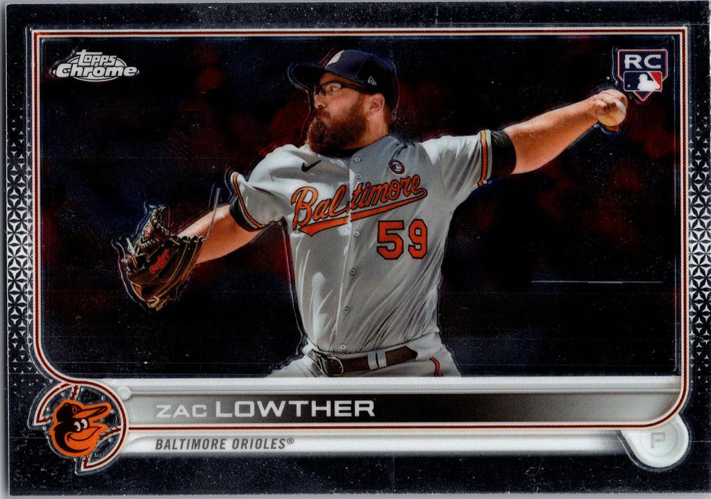 2022 Topps Chrome #159 Zac Lowther