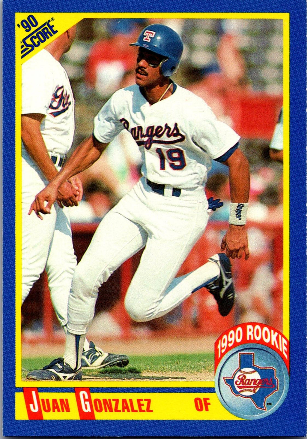 1990 Score #637 Juan Gonzalez
