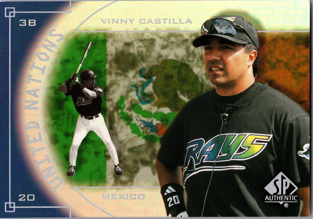 2000 SP Authentic #UN7 Vinny Castilla United Nations