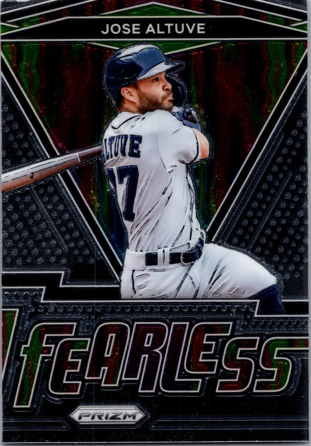 2021 Panini Prizm #FR-9 Jose Altuve Fearless