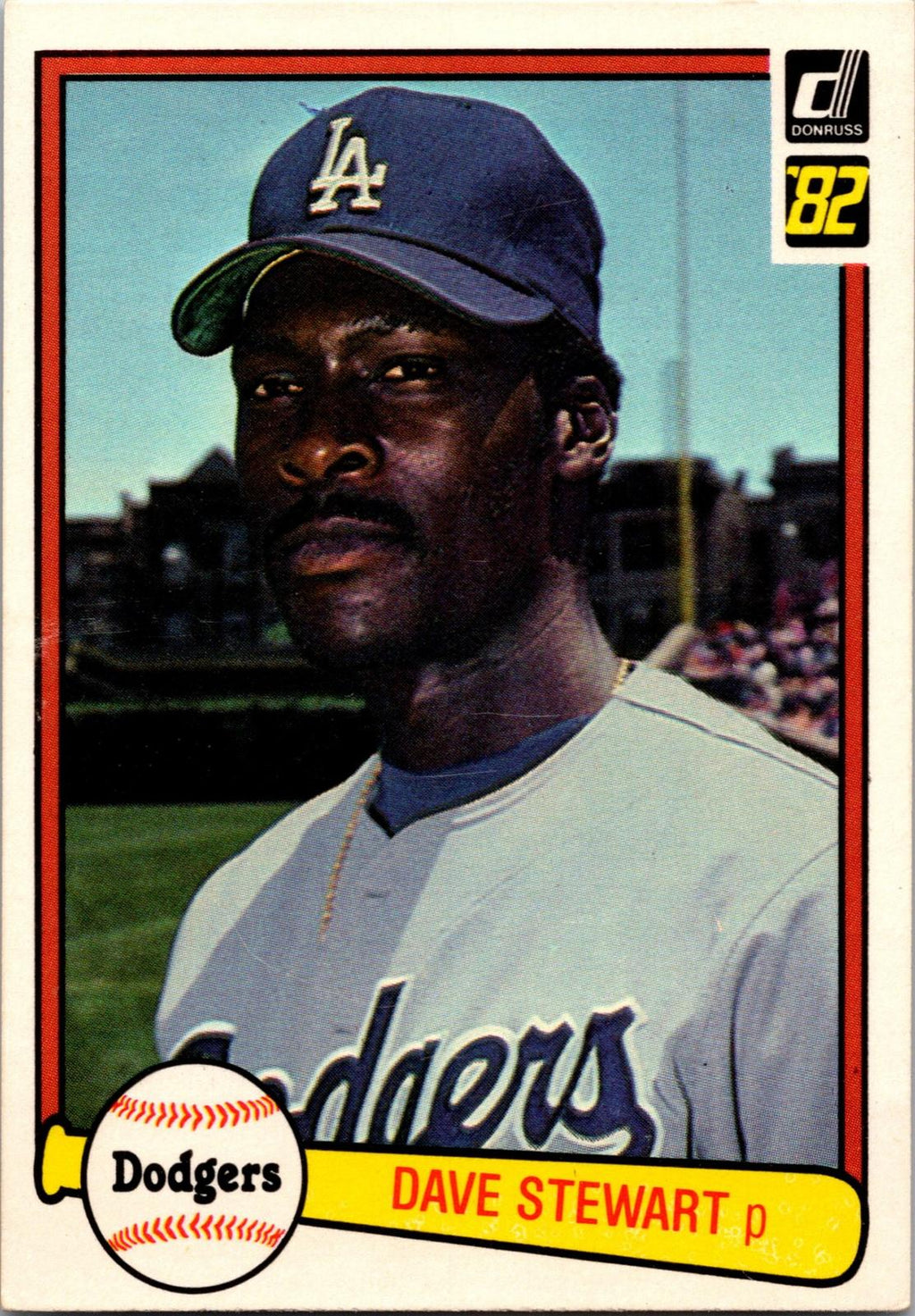 1982 Donruss #410 Dave Stewart
