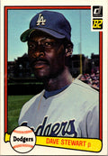 1982 Donruss #410 Dave Stewart