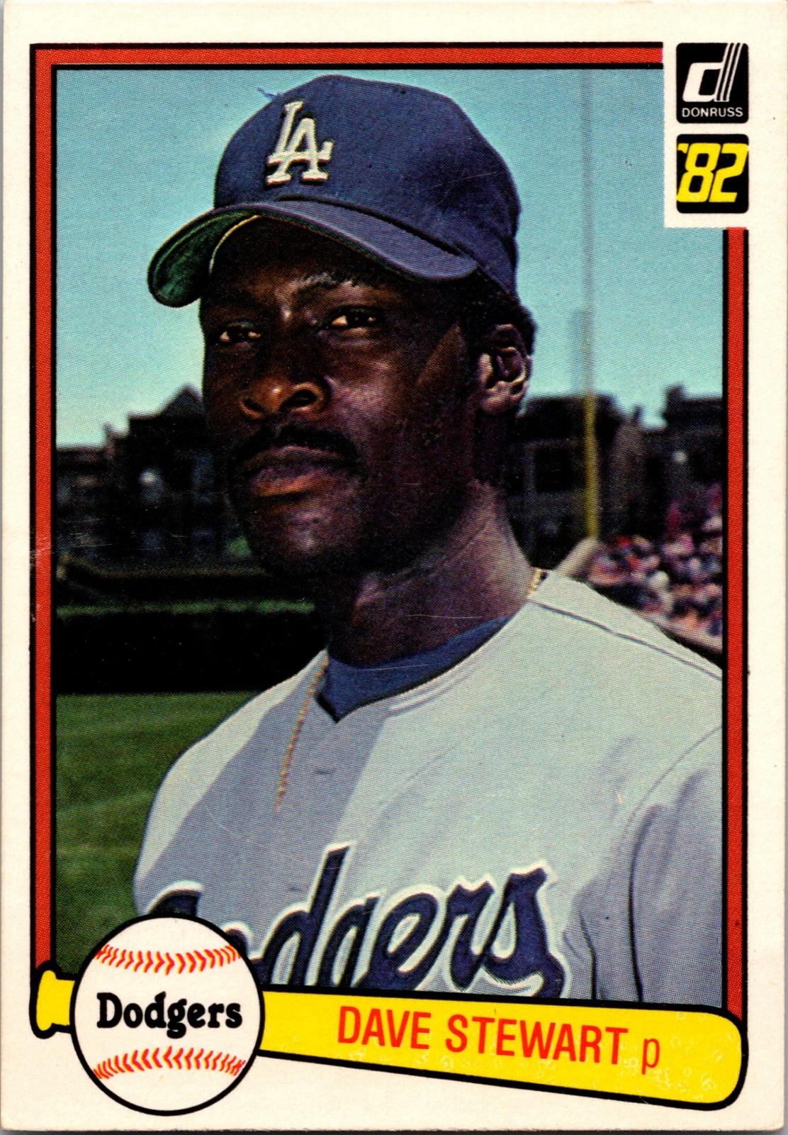 1982 Donruss #410 Dave Stewart