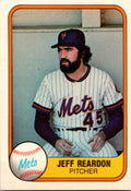 1981 Fleer #335 Jeff Reardon