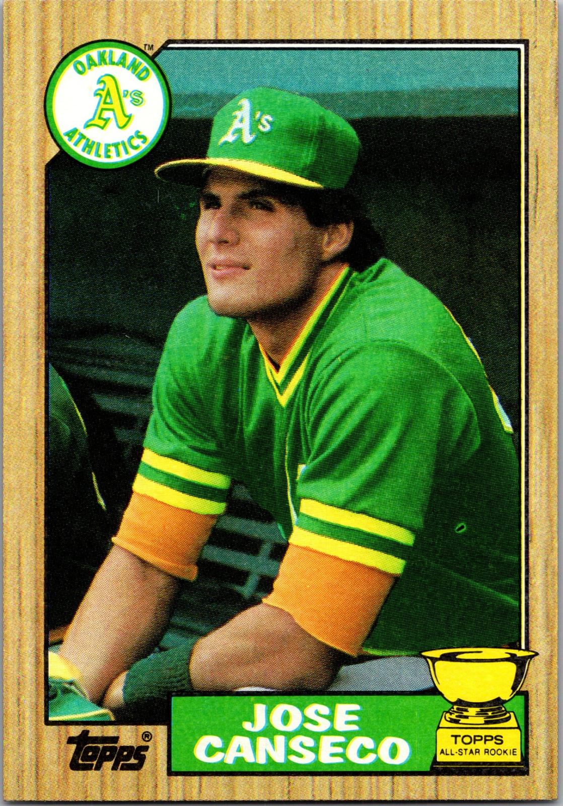 1987 Topps #620 Jose Canseco