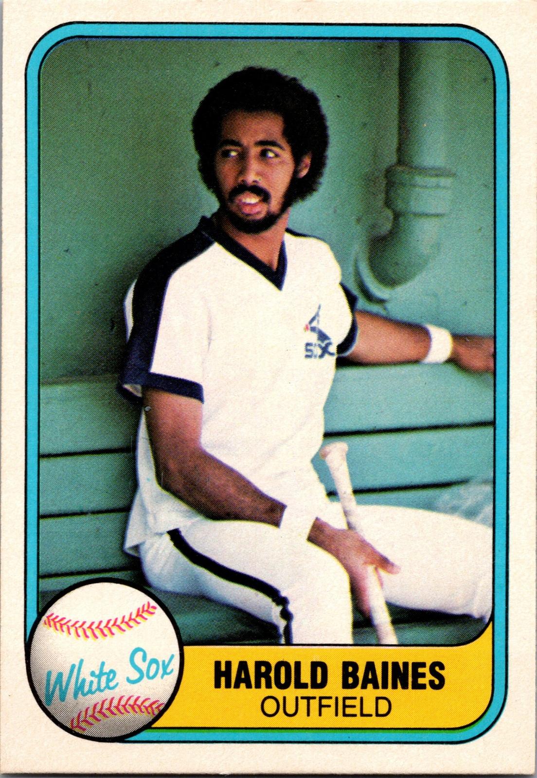 1981 Fleer #346 Harold Baines