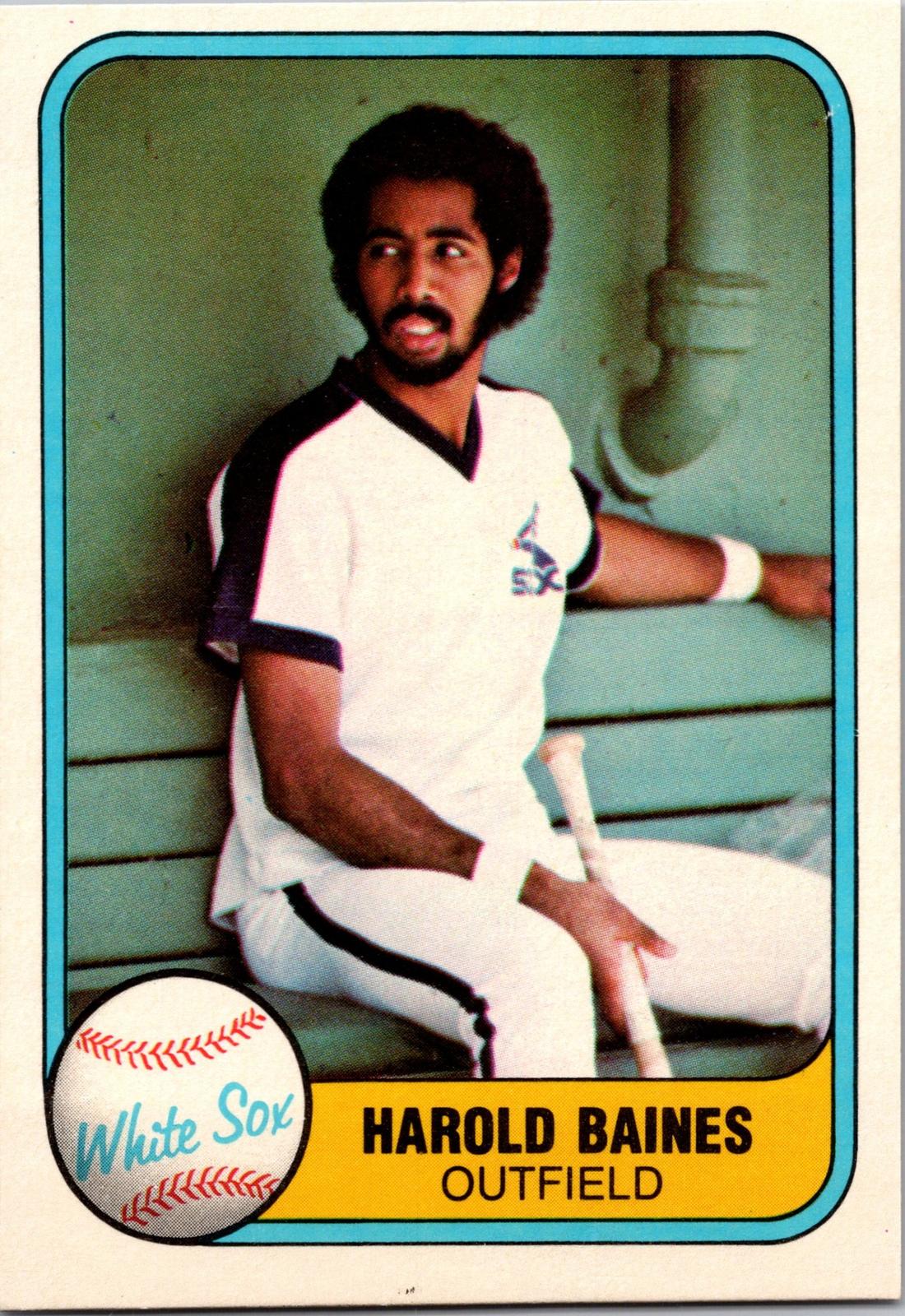 1981 Fleer #346 Harold Baines