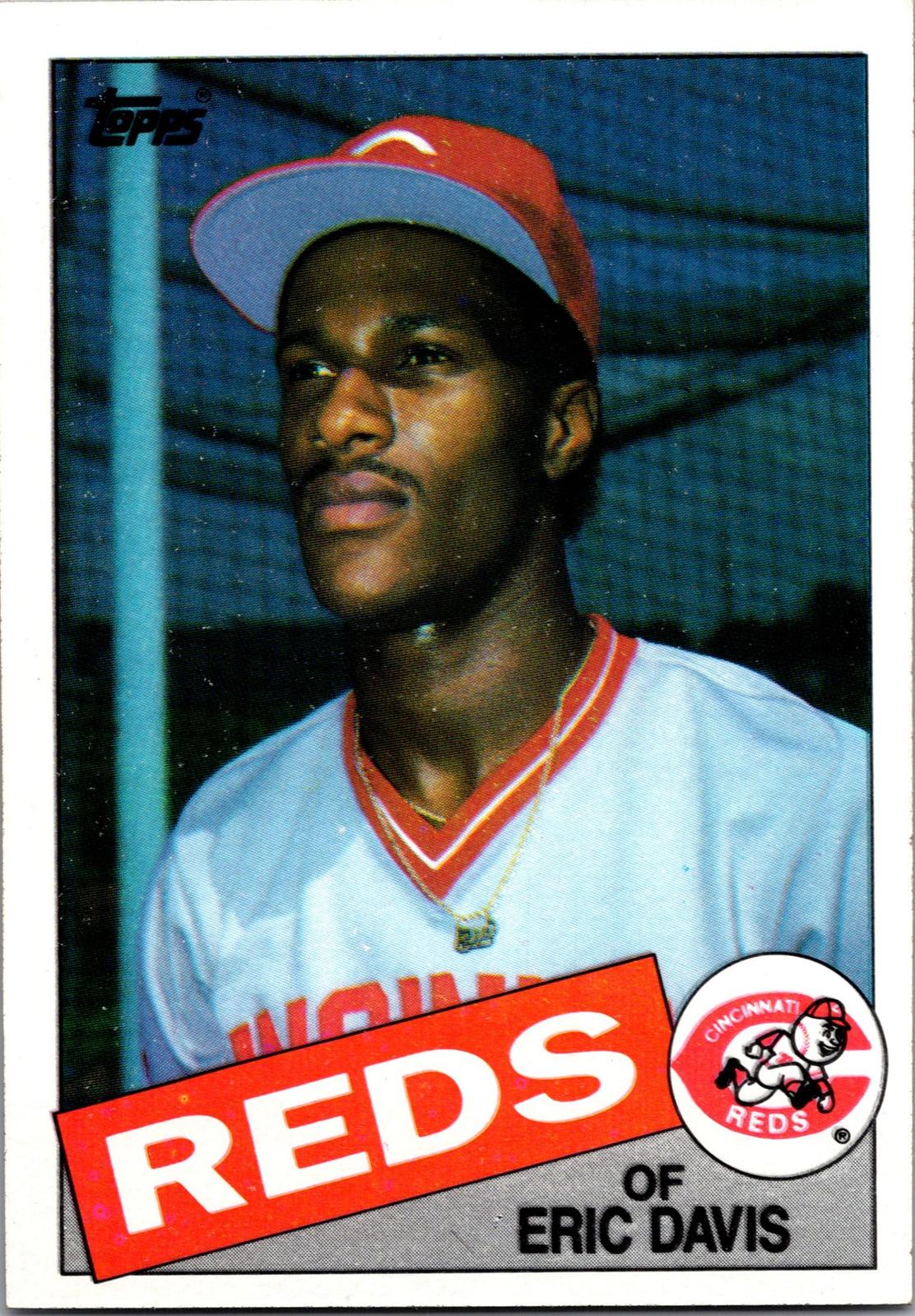 1985 Topps #627 Eric Davis