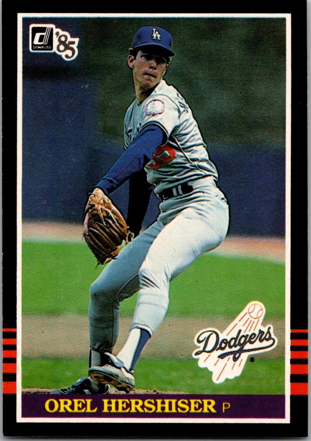 1985 Donruss #581 Orel Hershiser