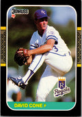 1987 Donruss #502 David Cone