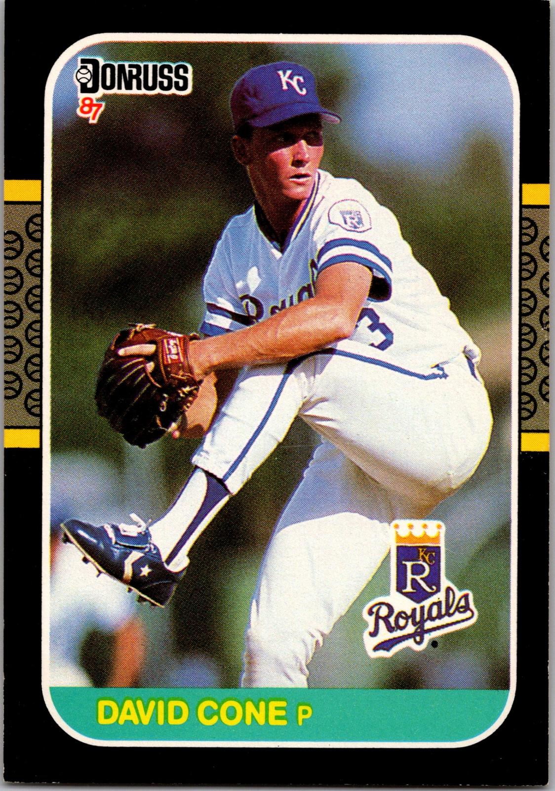 1987 Donruss #502 David Cone