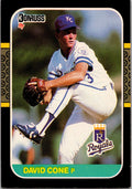 1987 Donruss #502 David Cone