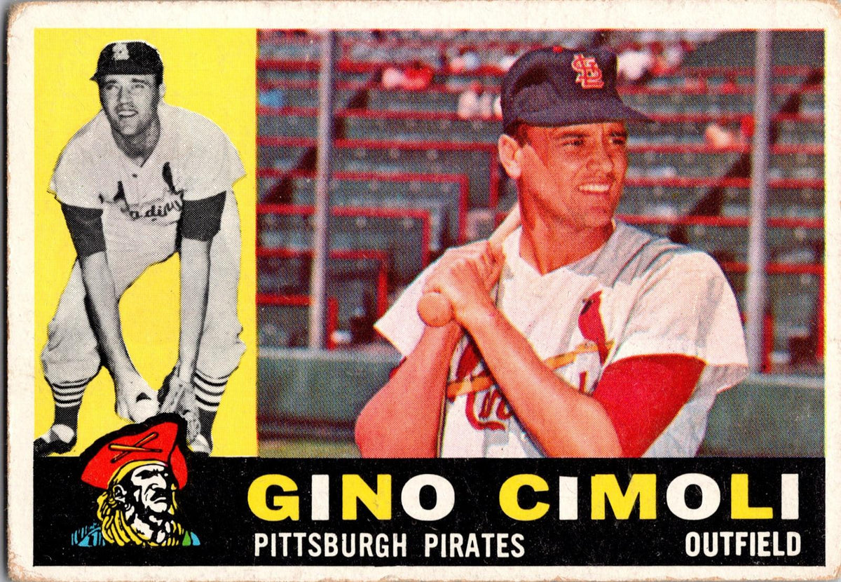 1960 Topps #58 Gino Cimoli