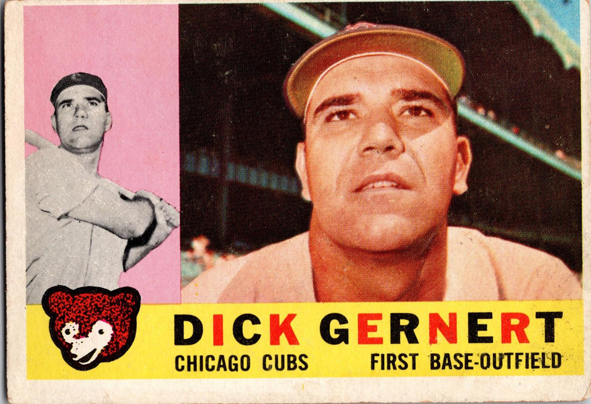 1960 Topps #86 Dick Gernert