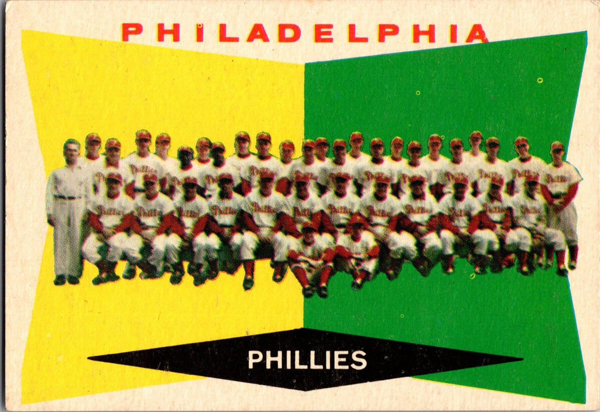 1960 Topps #302 Philadelphia Phillies