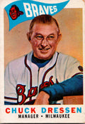 1960 Topps #213 Chuck Dressen