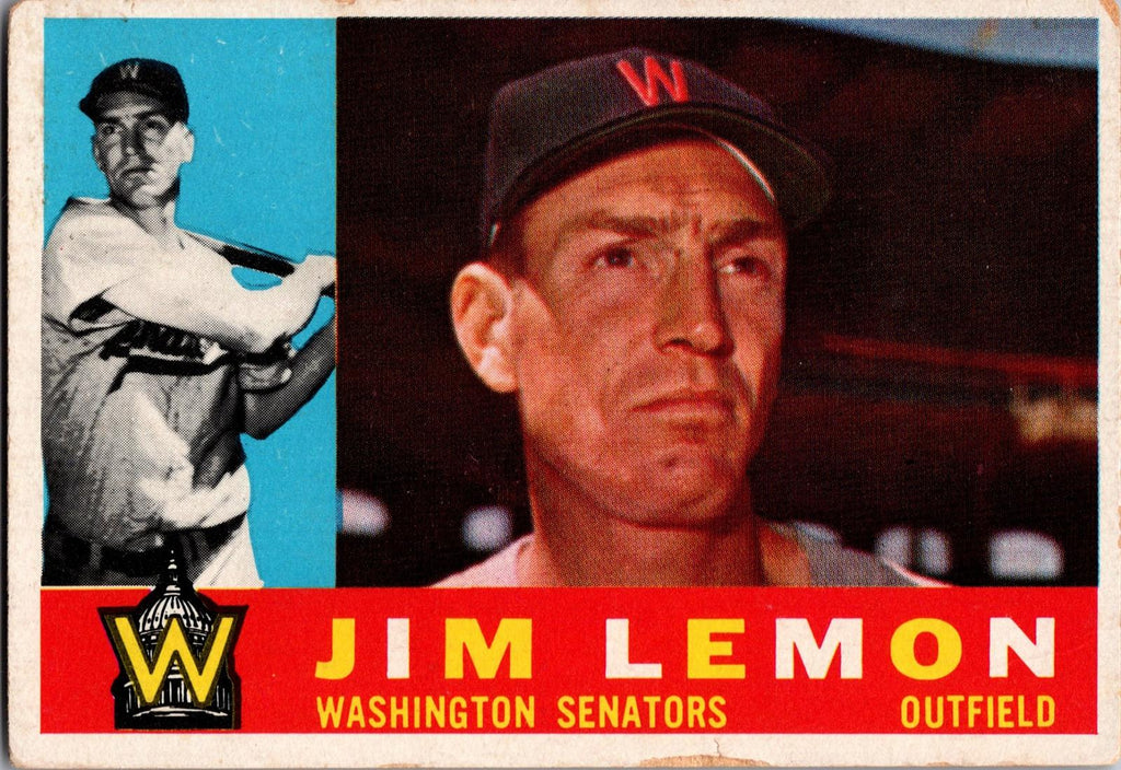 1960 Topps #440a Jim Lemon : Gray back