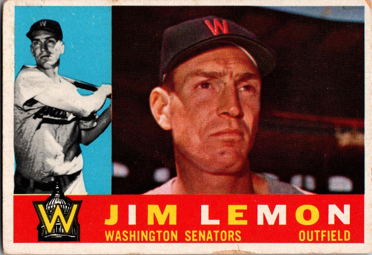 1960 Topps #440a Jim Lemon : Gray back