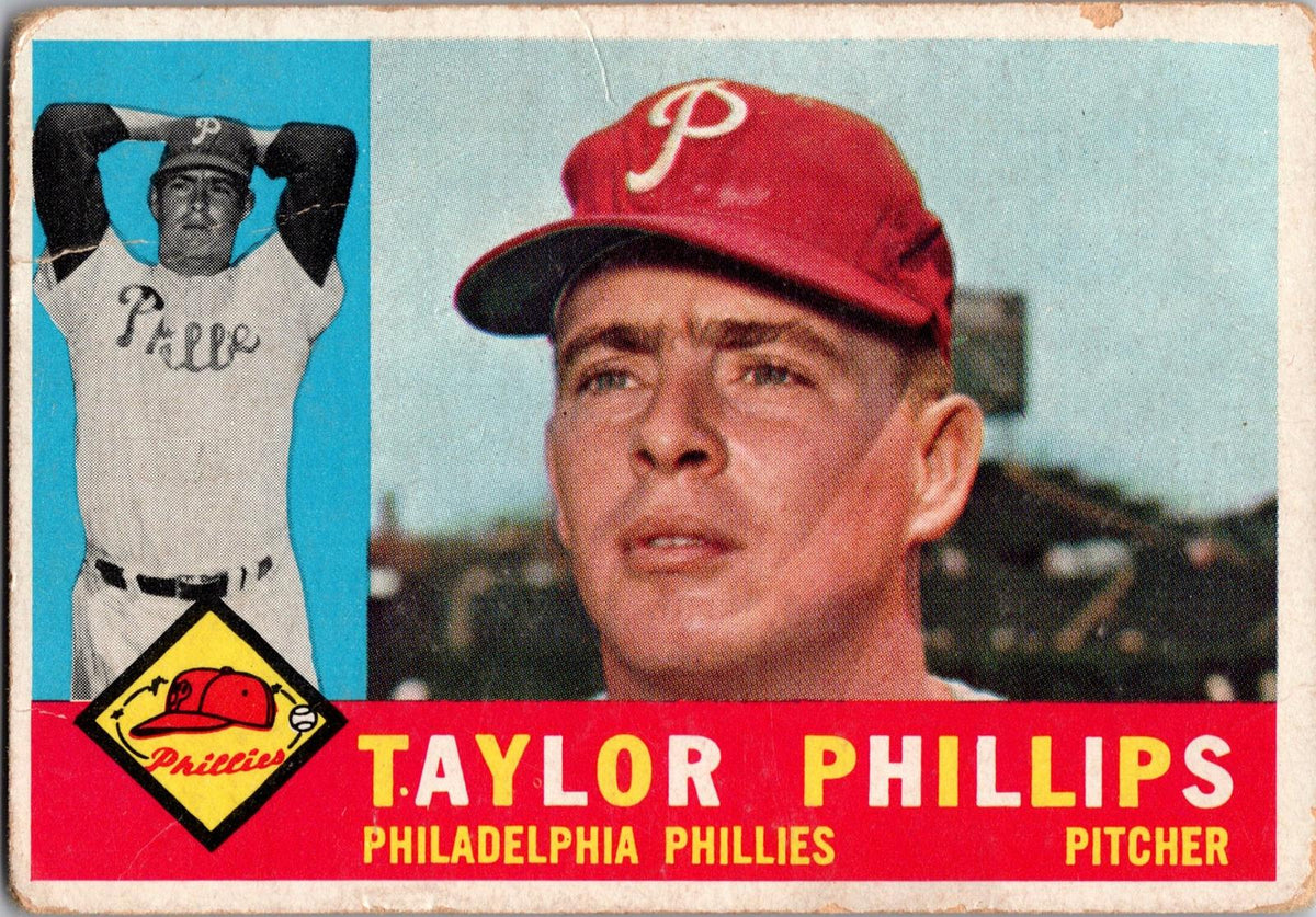 1960 Topps #211 Taylor Phillips