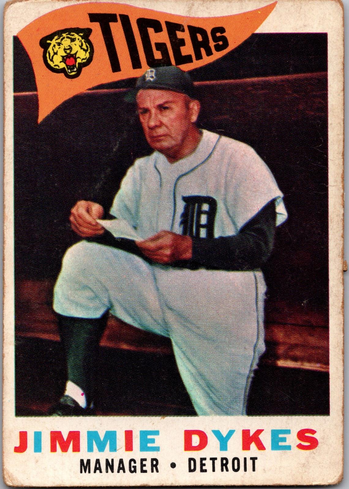 1960 Topps #214 Jimmie Dykes