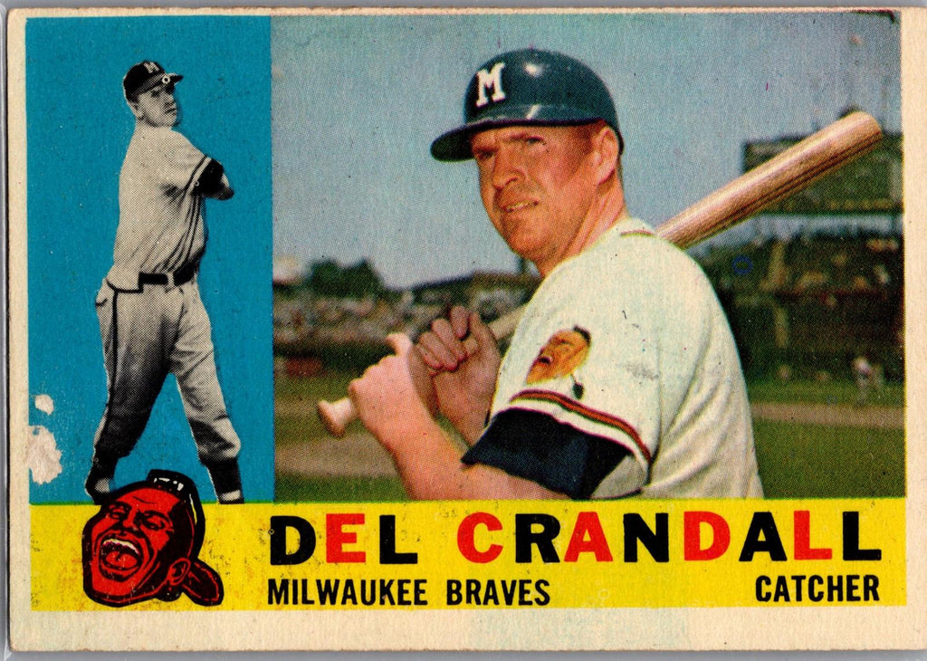 1960 Topps #170 Del Crandall