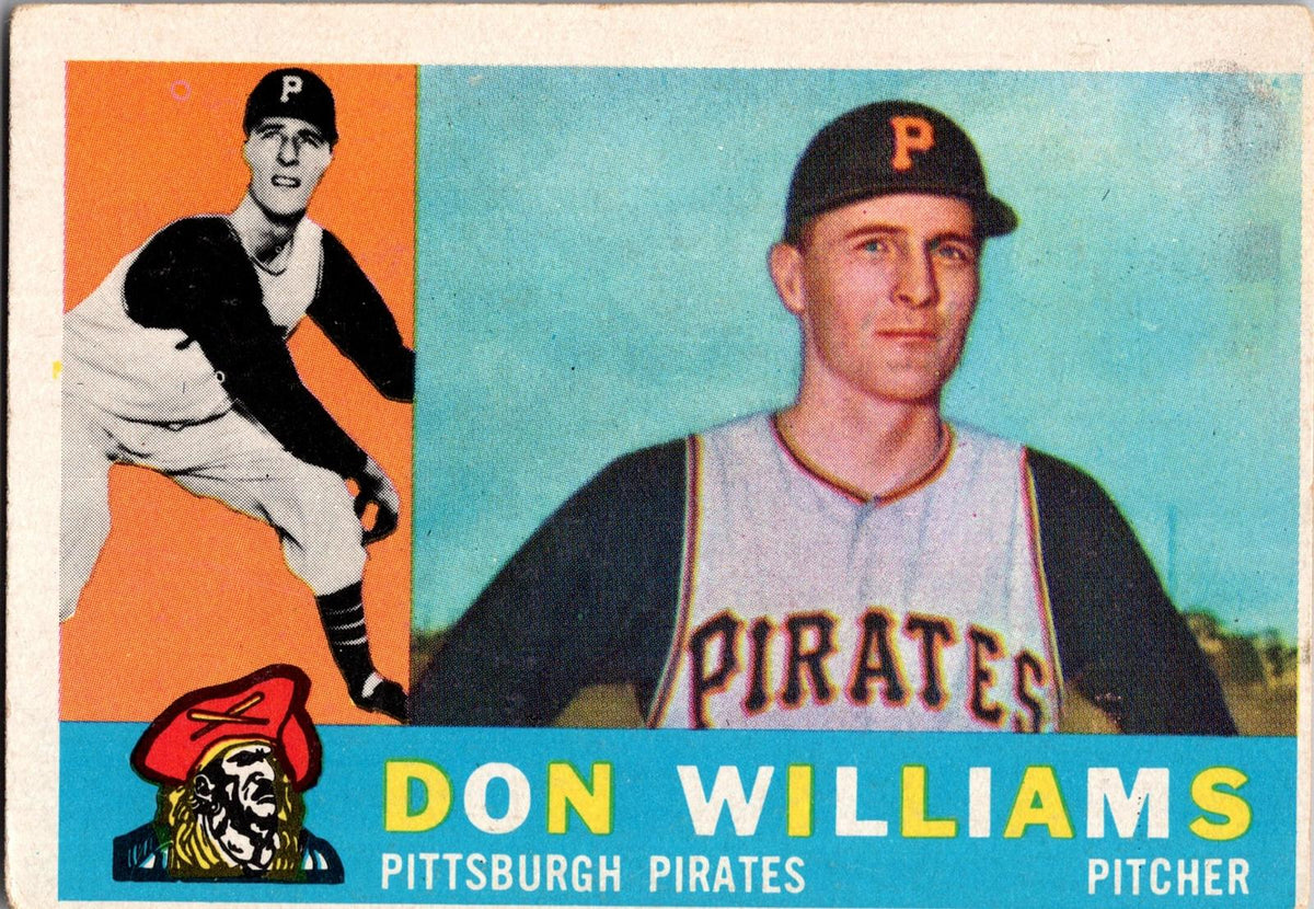 1960 Topps #414a Don Williams : White back