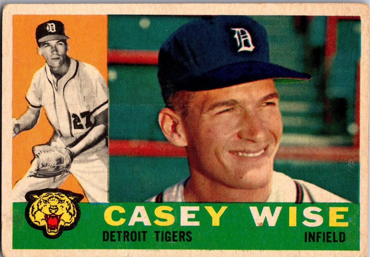 1960 Topps #342 Casey Wise