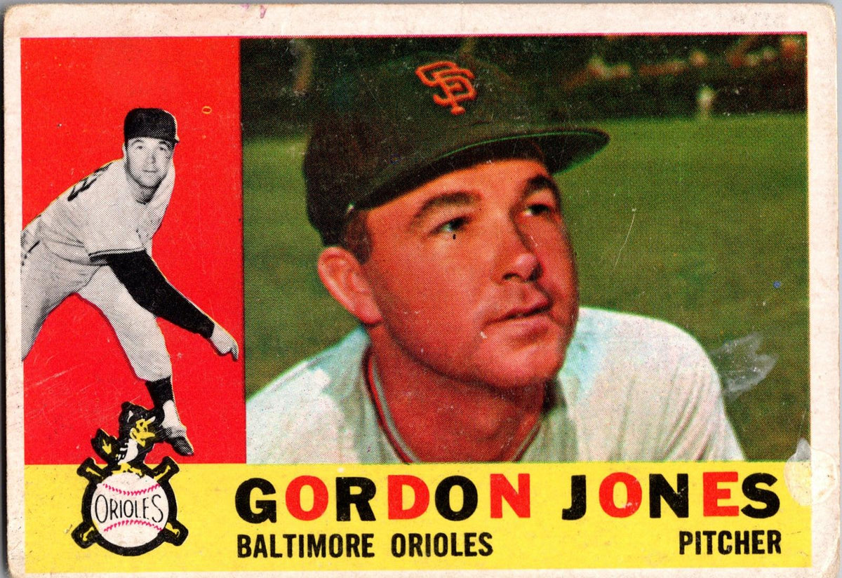 1960 Topps #98 Gordon Jones