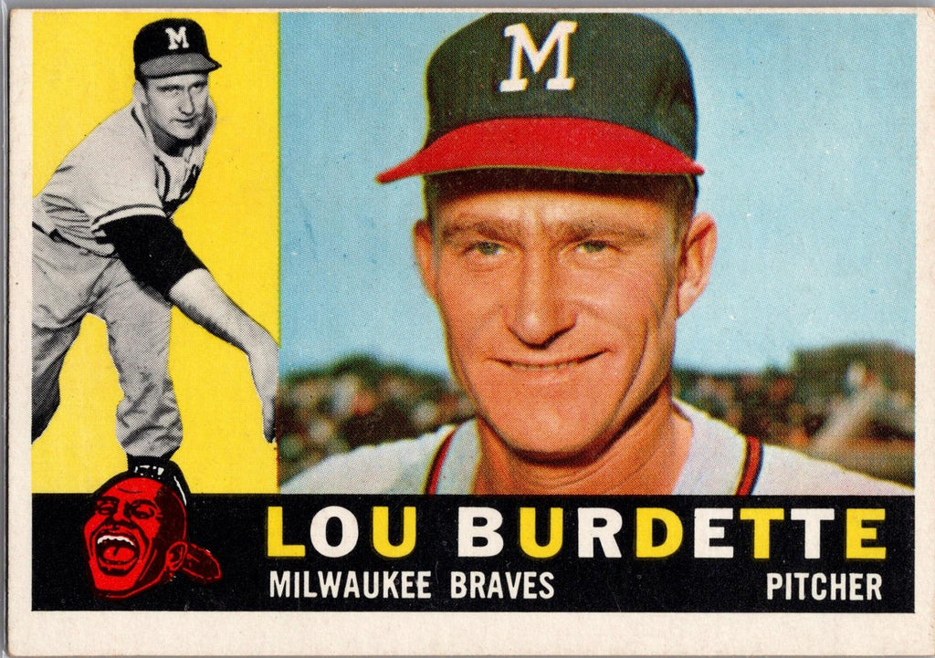 1960 Topps #70 Lew Burdette