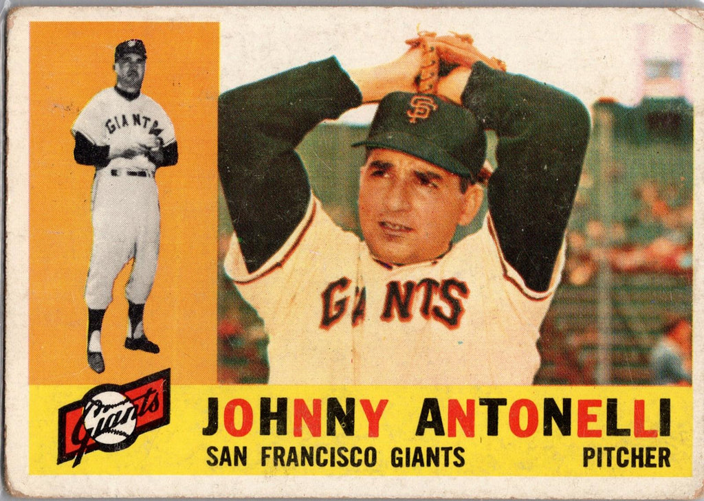 1960 Topps #80 Johnny Antonelli