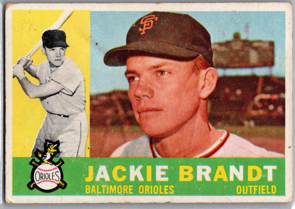 1960 Topps #53 Jackie Brandt