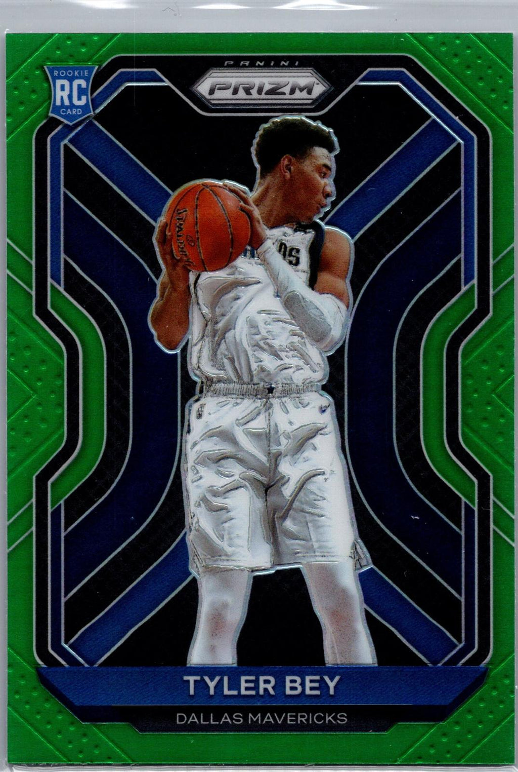 2020-21 Panini Prizm #251 Tyler Bey Green Prizm