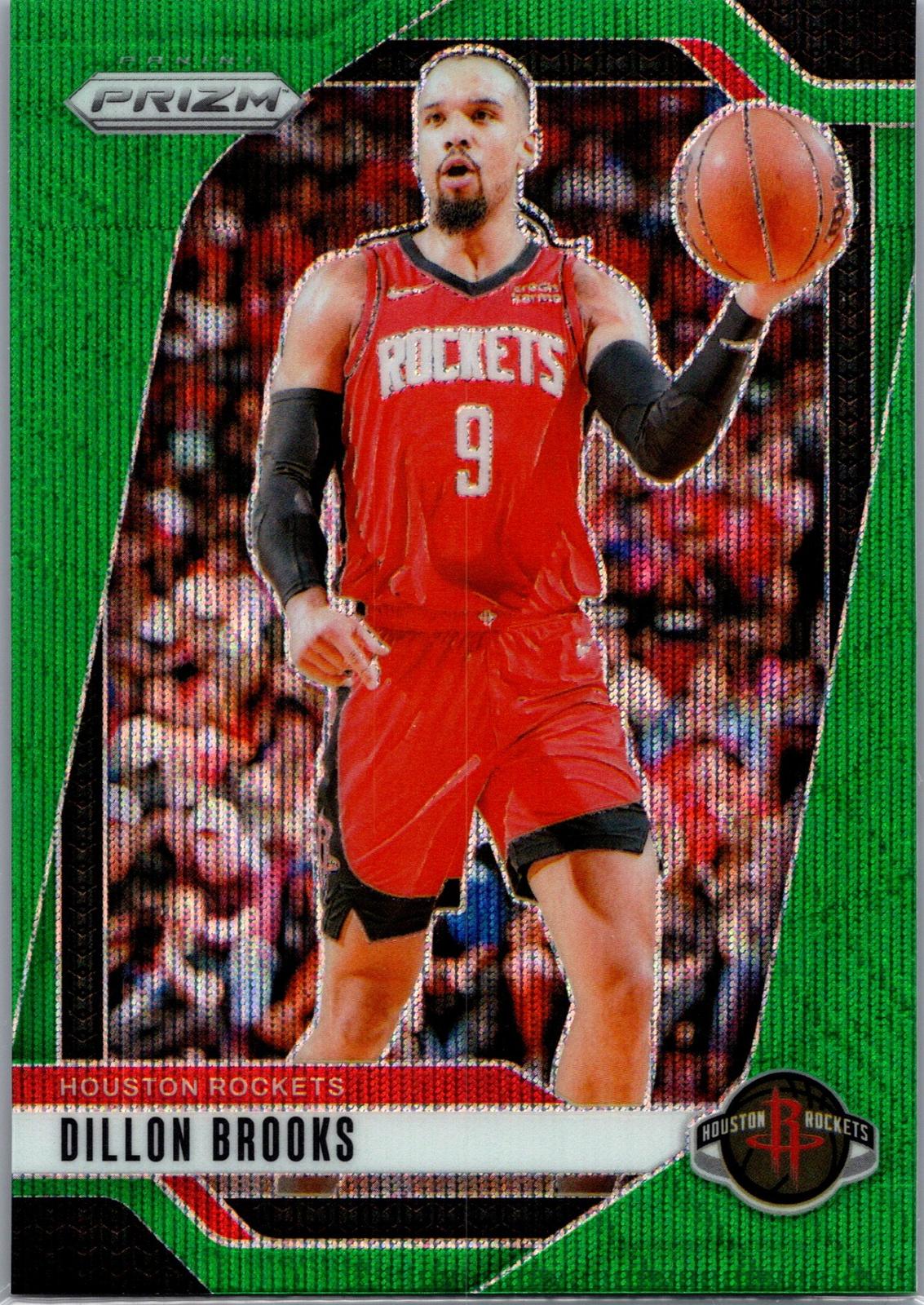 2024-25 Panini Prizm #213 Dillon Brooks Prizm Green