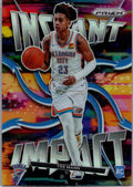 2021-22 Panini Prizm #15 Tre Mann Instant Impact Prizm Silver