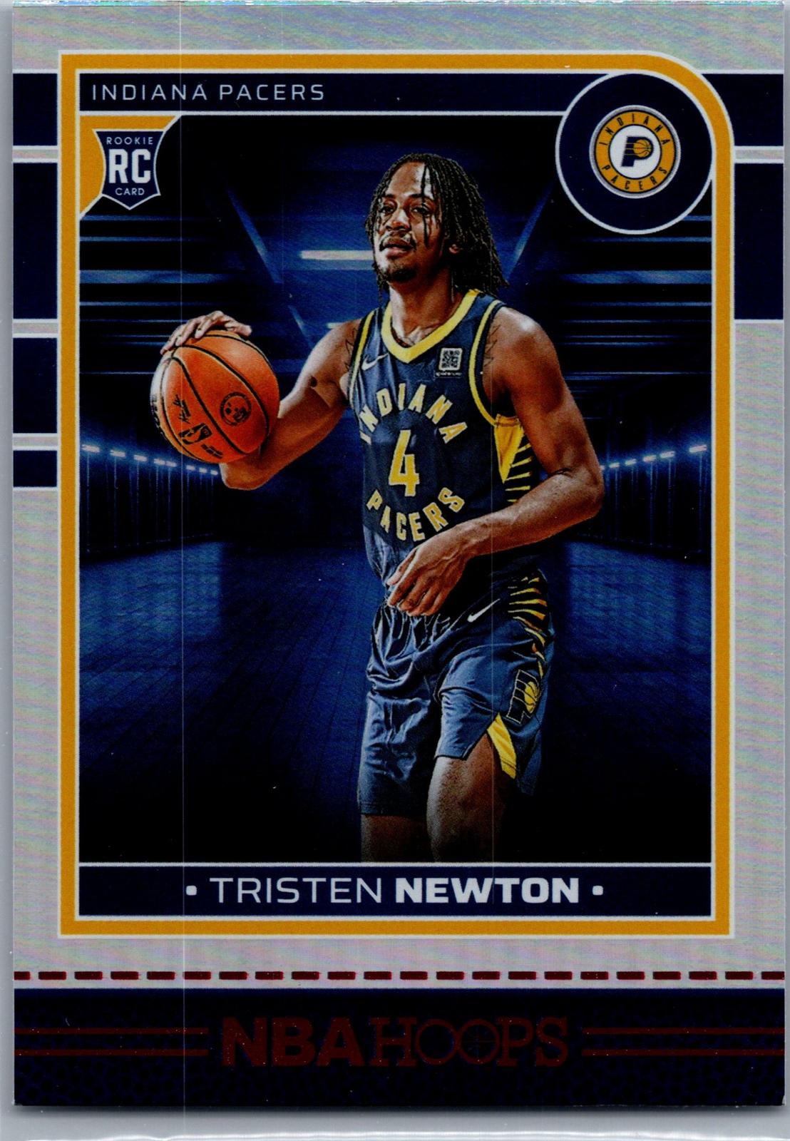 2024-25 Hoops #279 Tristen Newton Premium Prizm Silver