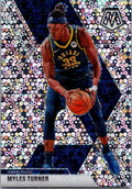 2019 Panini Mosaic Myles Turner Disco Prizm