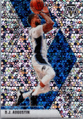 2019-20 MOSAIC FAST BREAK SILVER DISCO PRIZM #32 D.J. AUGUSTIN