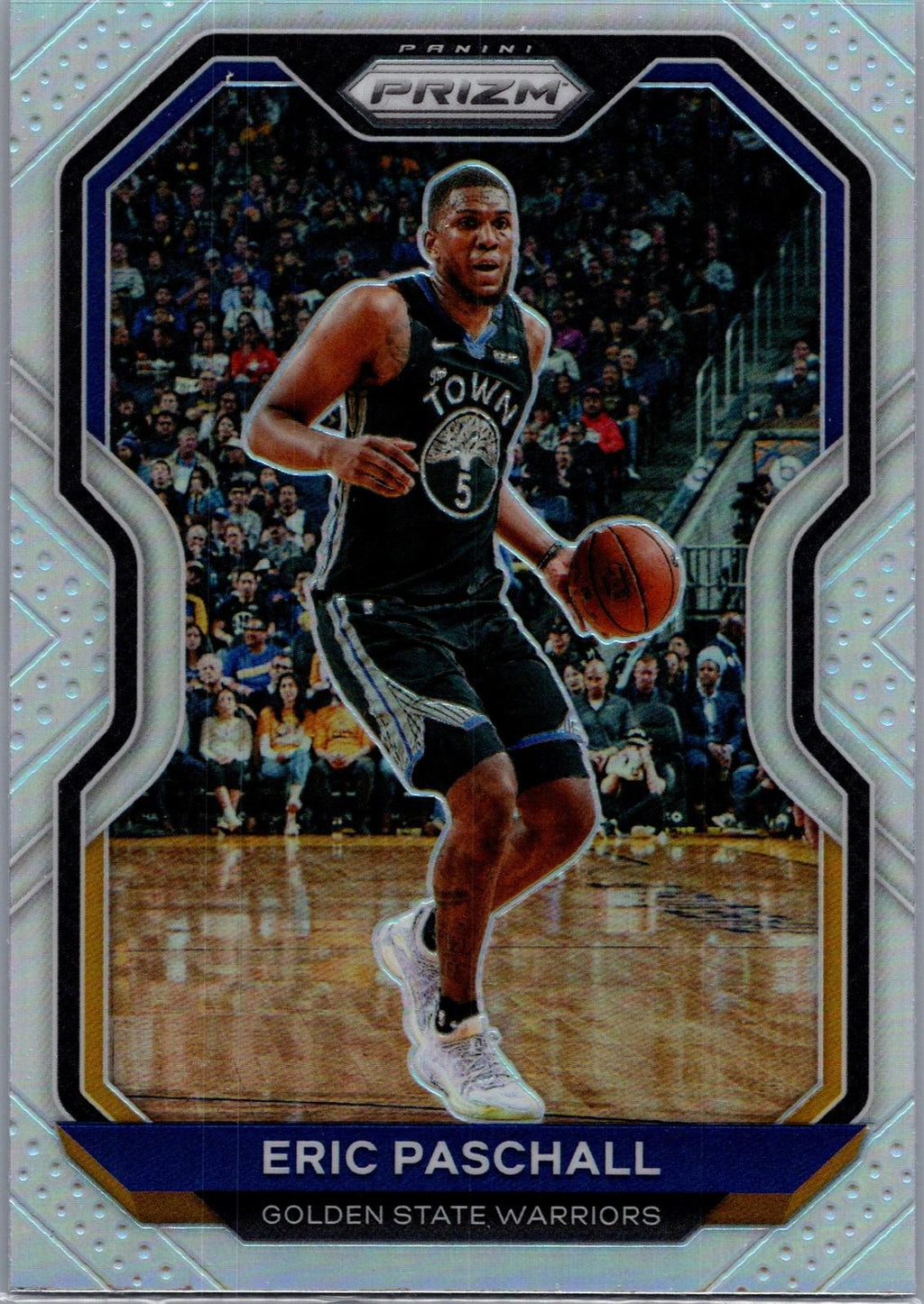 2020-21 Panini Prizm #34 Kevon Looney Silver Prizm