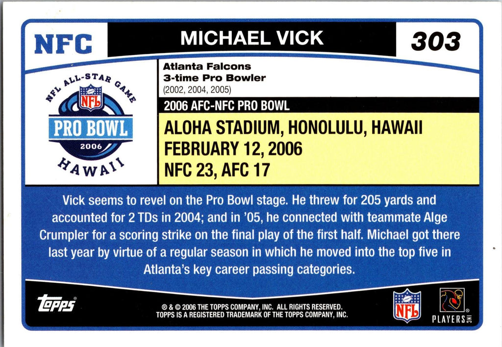2006 Topps #303 Michael Vick
