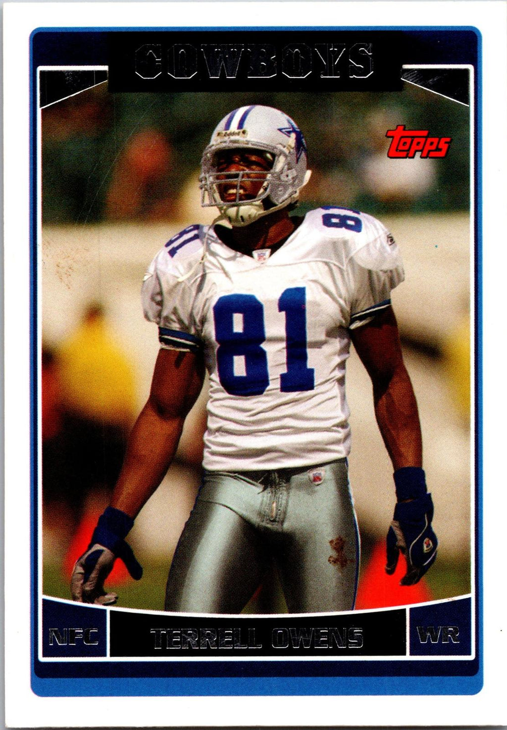 2006 Topps Dallas Cowboys #DAL9 Terrell Owens