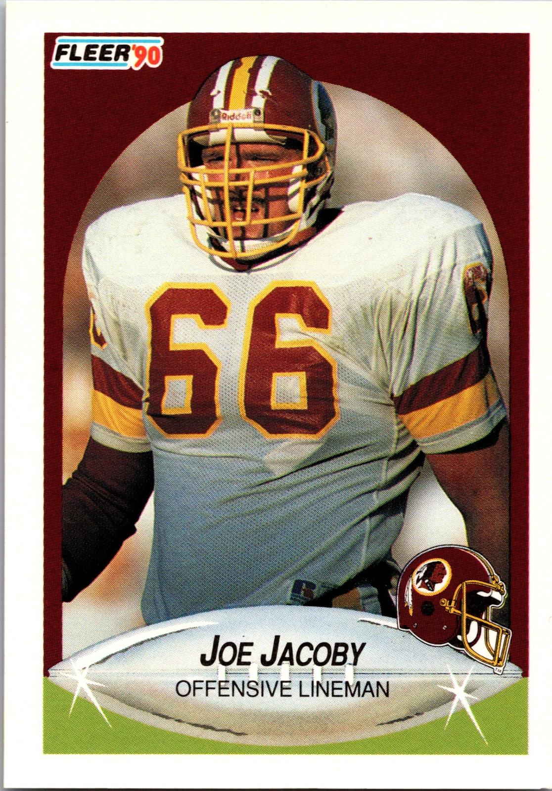 1990 Fleer #157 Joe Jacoby