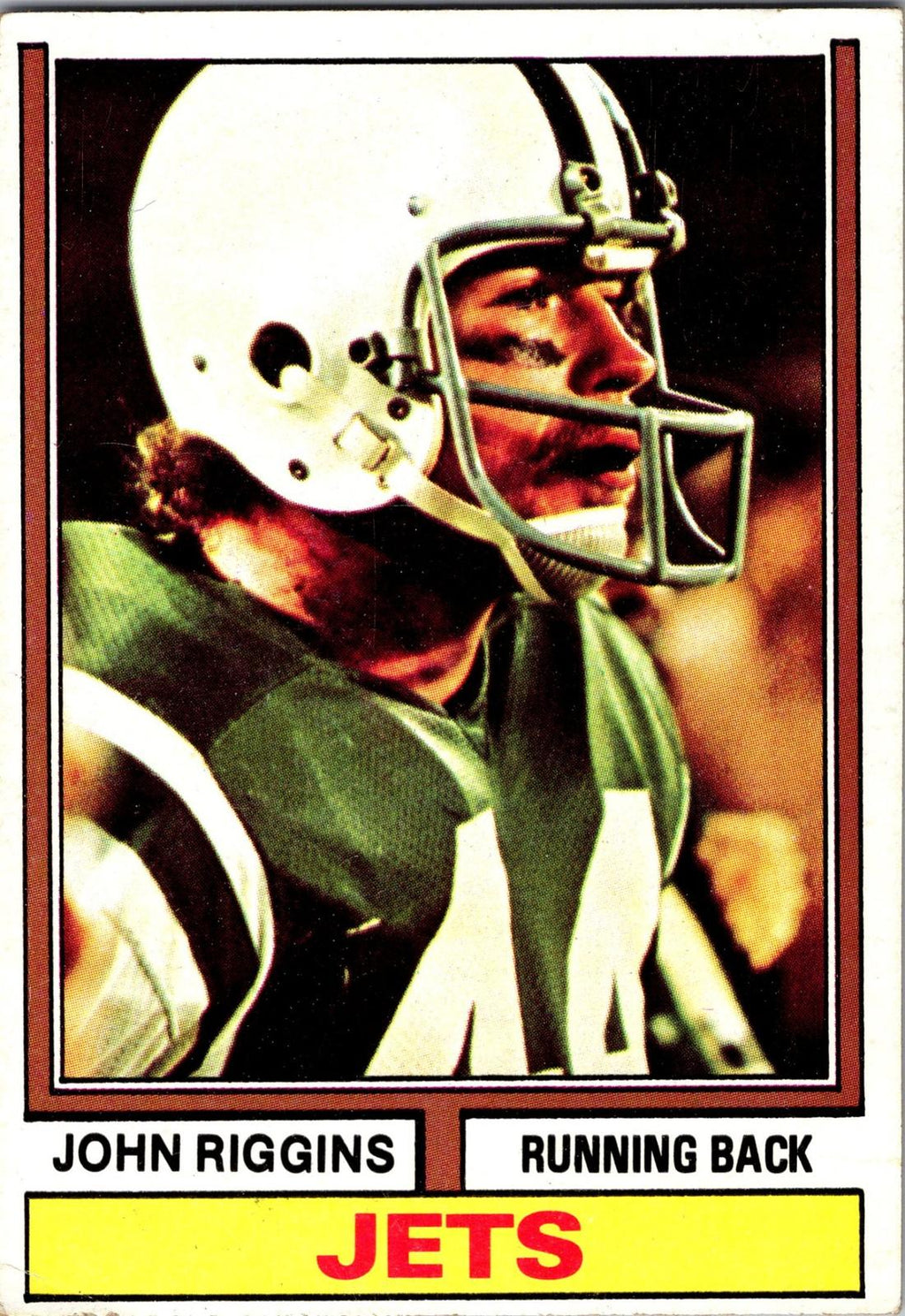 1974 Topps #280 John Riggins
