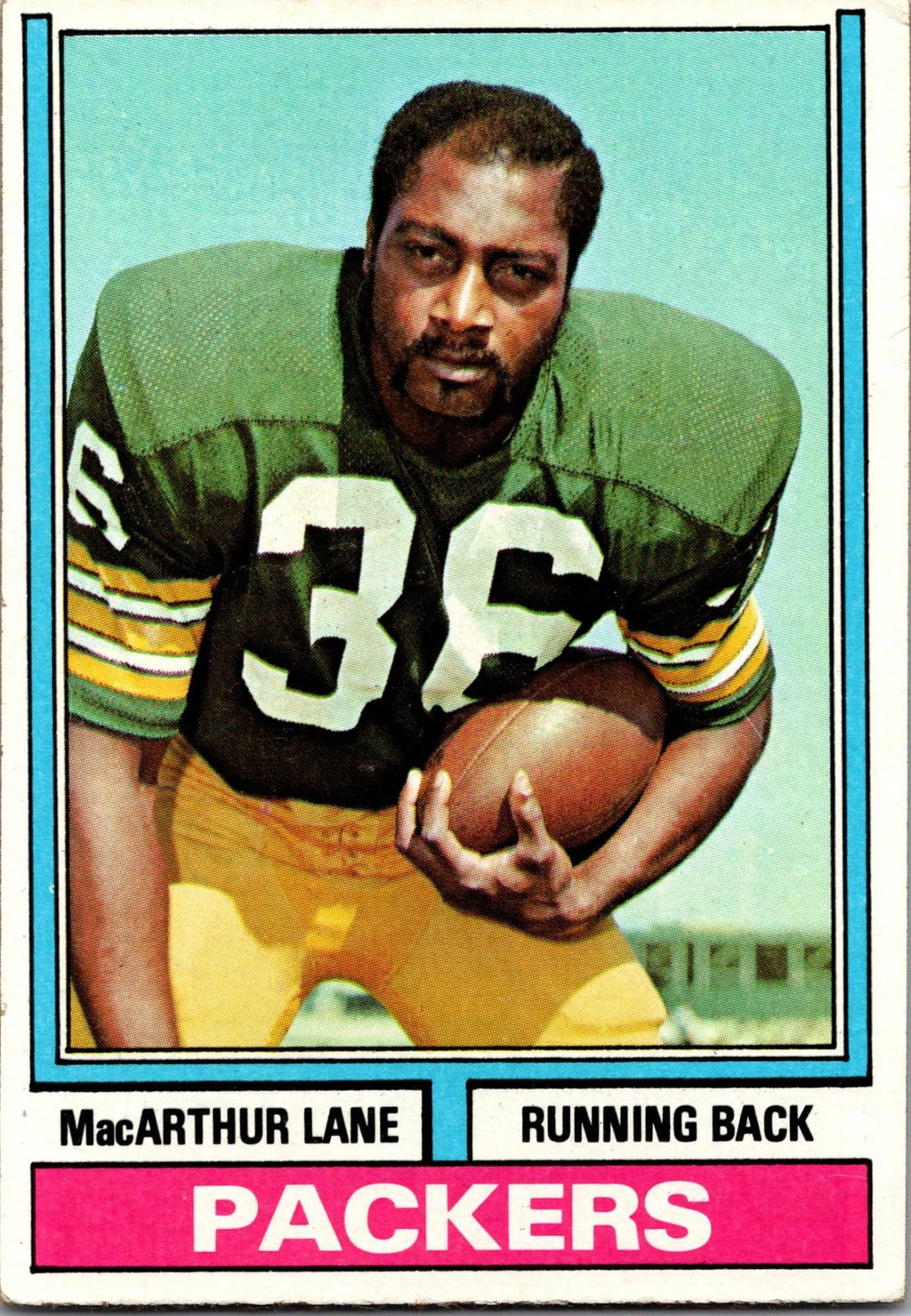 1974 Topps #90 MacArthur Lane